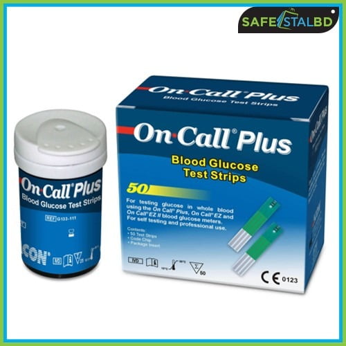 On Call Plus 25 Test Strip Price In Bangladesh - Safestallbd